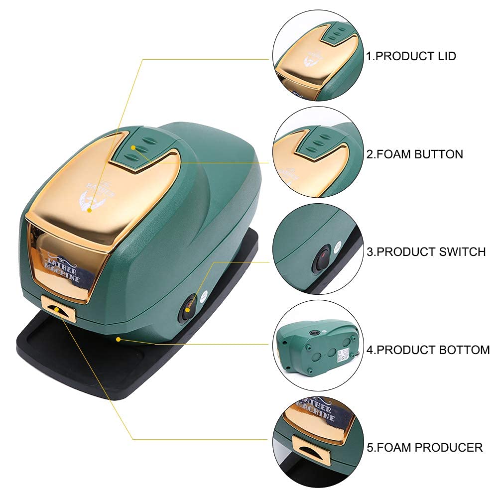 N/1 Professional Hot Lather Machine for Shaving, Hot Lather Machine for Barber, Barber shaving cream heater, Gifts for Men