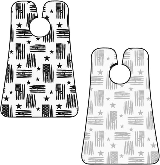 Men's Beard Maintenance Apron, Waterproof & Easy Clean, American Hunting Flag