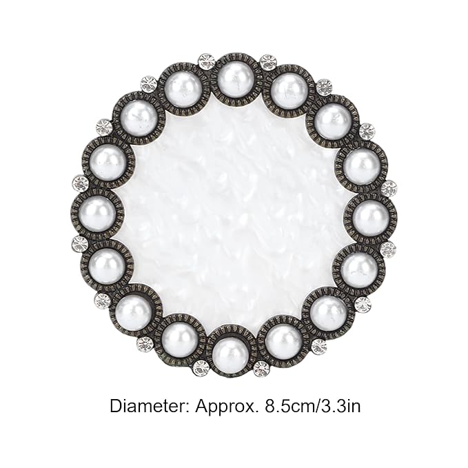 Polish Mix Palette, Resin Nail Art Display Board Cosmetic Nail Mixing Palette Color Mixing Nail Art Tips Display Plate(Copper)