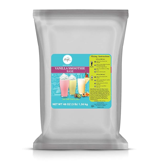 Vanilla Smoothie Base by Angel Specialty Products [3LB]