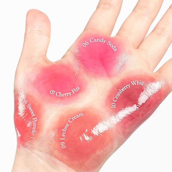 Dasique Melting Candy Balm (#06 Candy Soda) | Glossy Balm | Moisturizing | For dry Lips | Vegan