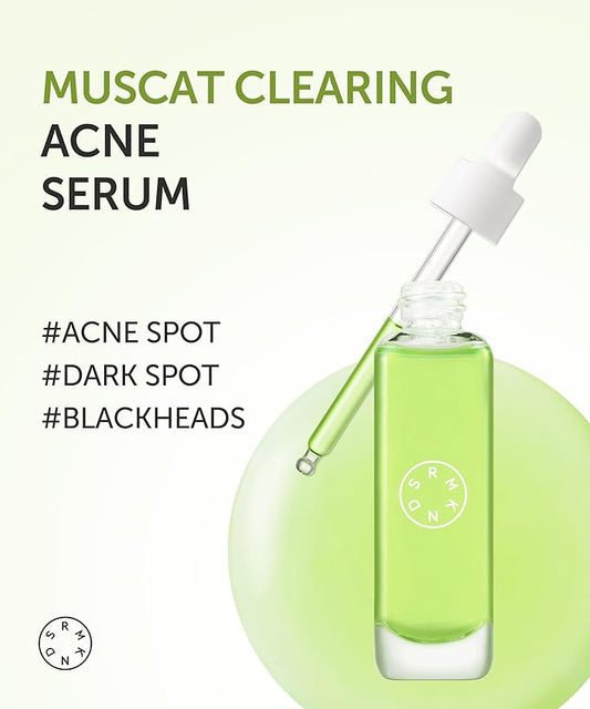 SERUMKIND Muscat Discoloration Correcting facial serum - 1fl oz - Blemishes & blackhead remover - Vegan Not Tested on Animals - Korean Skin Care - PHA Redness Relief and Exfoliating