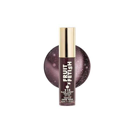 Milani Lip Oil with Vitamin E for Instant Hydration, Fruit Extract Infused Lip Treatment and Moisturizing Lip Gloss - Black Cherry Vanilla