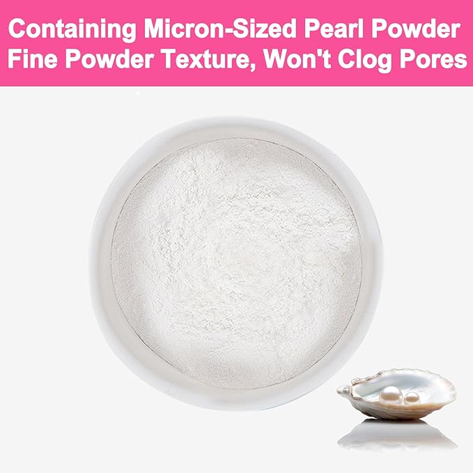 Pure Freshwater Pearl Powder for Skincare and Homemade Cosmetics Grade. 80g(2.82oz) SuperFine Pearl Powder for DIY lotions | creams | serums | making face mask, Natural and Oranic