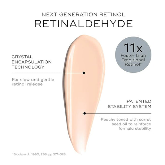 Medik8 Crystal Retinal 3 - Firming, Advanced Skin Retinaldehyde Face Serum - Night Serum with Hyaluronic Acid and Vitamin E - Gluten Free - 1 oz