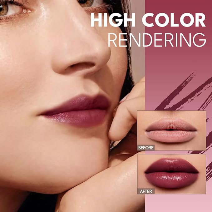 tinted lip balm, Conditioning & Nourishing Lip Balm, Matching concealer to cover lip lines and enhance color development- WINDSOR WINE