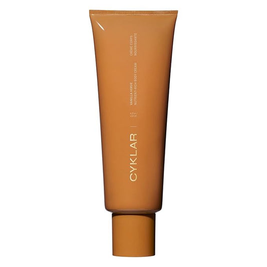 Nutrient Rich Body Cream. Vanilla Verve Nourishing Moisturizer with Niacinamide and Banana Flower Extract. Deep Hydration, Thick Body Lotion, Dry Skin Cream for Women and Men, 8 Fl Oz