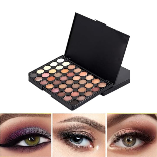 Eyeshadow Palette 40 Color Makeup Palettes Matte Eyeshadow Waterproof Makeup Mixer Palette Make-up For Women Beauty… (Type B)