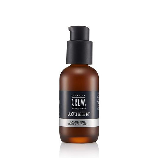 American Crew Men's Moisturizing Gel and Essential Travel Kit with Shampoo, Shave Cream, Gel by American Crew Acumen