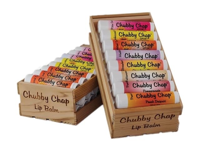 Chubby Chapstick - Large Jumbo Chapstick Natural Chapstick - .5 Ounce Lip Balm (Caramel)
