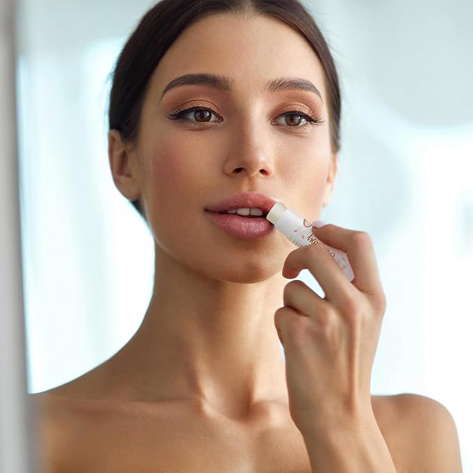 Dunzy 50 Pcs Thank You Gift Lip Balm Bulk Baby Shower Party Favors Bridal Shower Favor Lip Care with Assorted Fruit Flavors Thank You Lipstick for Guest Basket Gift Stuffer (Boho)