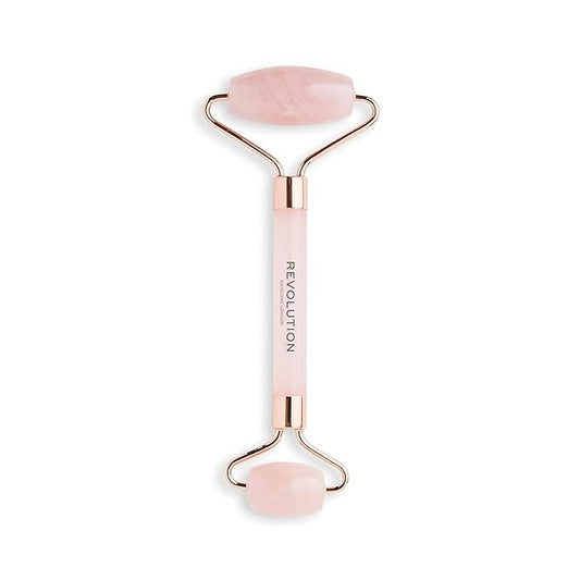 Revolution Skincare London, Rose Quartz Face Roller, Massager for Face, Neck & Body, 57g