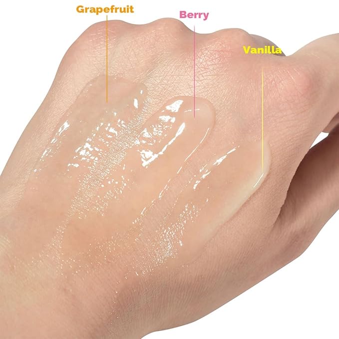 PS.PRETTYSKIN Korean Vegan Lip Sleeping Pack for Intense Hydration | Nourish Dry Lips with Glossy Finish 9g (Dreamy Grapefruit)