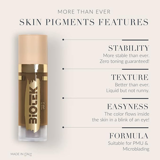 Biotek Skin Correction Pigment Kit for Permanent Makeup - Made in Italy - More Than Ever