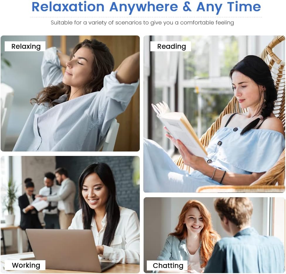 Heating Pad Microwavable with Washable Cover, 8 x 12 Multipurpose Microwave Heating Pad for Neck and Shoulders, Moist Heat Bean Bag Warm Compress for Knee, Muscles, Joints, Wrist, Abdomen (Dark Blue)