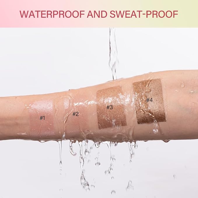 Cream Contour Stick,Multi-Use On The Go Bronzer Stick,Long-lasting Highlight Stick,Glow Bronzer Stick for Face,Lightweight and Blendable Contour Stick for Women (03# Rich Glow)