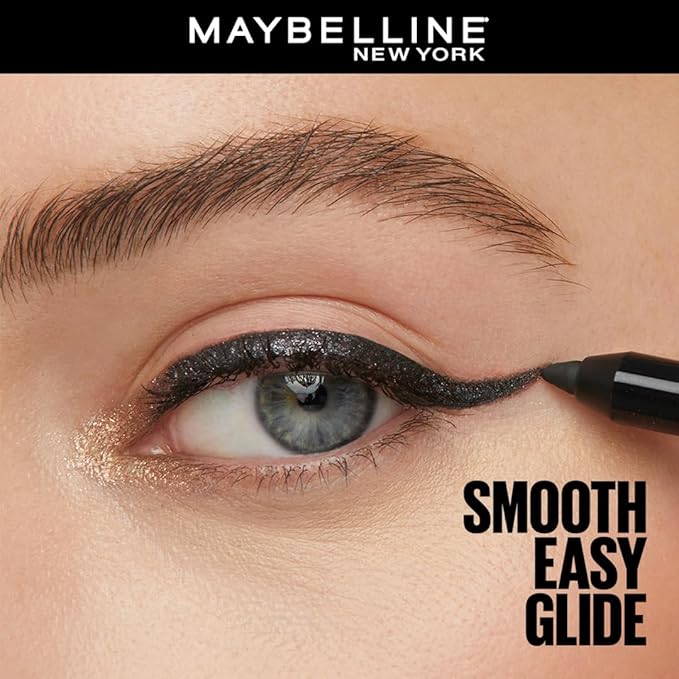 Maybelline TattooStudio Long-Lasting Sharpenable Eyeliner Pencil, Glide on Smooth Gel Pigments with 36 Hour Wear, Waterproof, Deep Teal, 1 Count