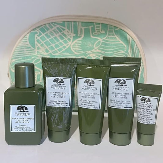 Origins Mega-mushroom Relief & Resilience Travel Set