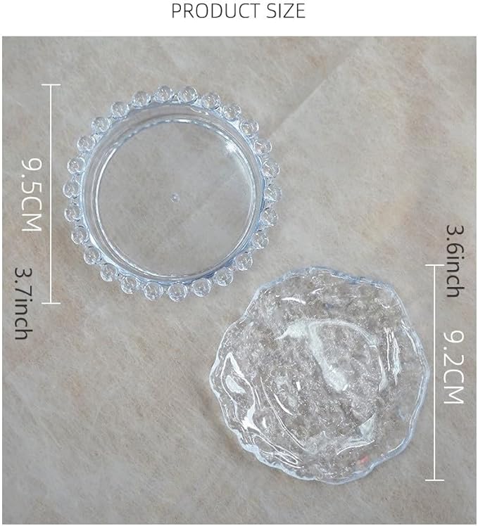 Nail Art Palette Nail Mixing Palette Polish Color Mixing Plate Pearl Edge Nail Holder Display Board Cloud Shape for Nail Art Nail Tip Holder Nail Art Display (Pearl-blue)