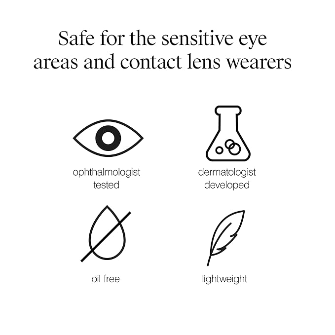 Neutrogena Gentle Oil-Free Eye Makeup Remover & Cleanser for Sensitive Eyes, Non-Greasy Makeup Remover, Waterproof Mascara Remover, Dermatologist & Ophthalmologist Tested, 8 fl. oz