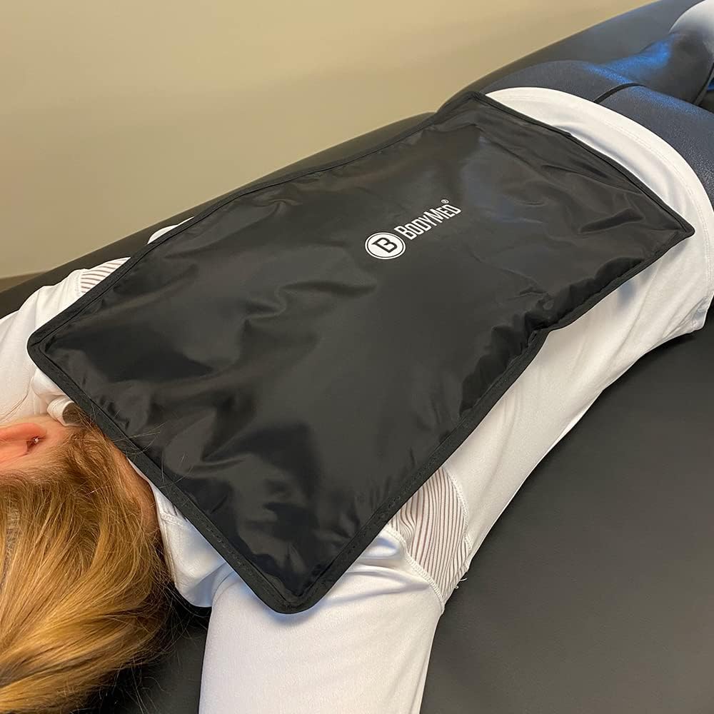 BodyMed Reusable Gel Ice Pack Cold Compress (2-Pack) for Back, Shoulder, Neck, & Knee - Professional Grade Cold Therapy for Injuries, Aches, Swelling, Bruises, Sprains - 21 in. x 11 in. (Oversize)
