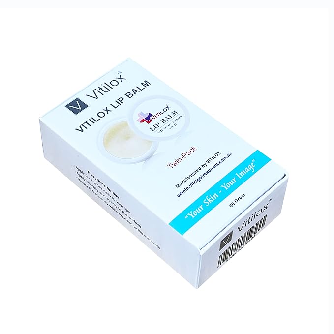 Vitiligo Vitilox® Lip Balm 'Twin Pack'