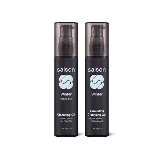 Saison® Winter Cleansing Duo Gift Set | Organic, Natural, Vegan & Cruelty Free Beauty