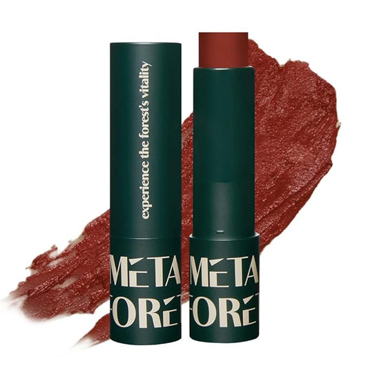 METAFORET Vegan Tinted Lip Balm 0.12oz 3.5g Experience Softer, More Radiant Lips with Lip Tint Butter Balm - Moisturizing, Tinted, and Perfect for Lip Care and Lip Glow (#04 Red Velvet)