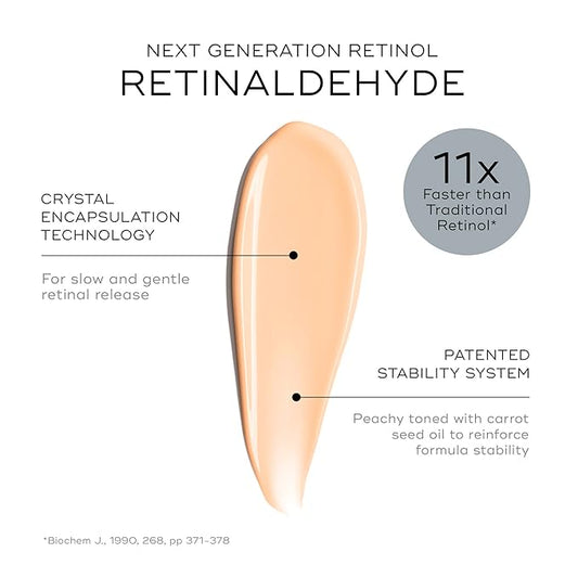 Medik8 Crystal Retinal 20 - Firming Skin Regenerating Retinaldehyde Serum - Night Serum with Hyaluronic Acid and Vitamin E - Gluten Free - 1 oz
