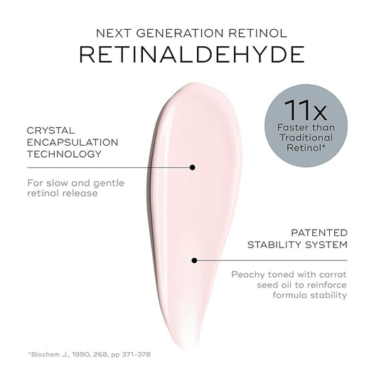 Medik8 Crystal Retinal 1 - Firming, Advanced Skin Retinaldehyde Face Serum - Night Serum with Hyaluronic Acid and Vitamin E - Gluten Free - 1 oz