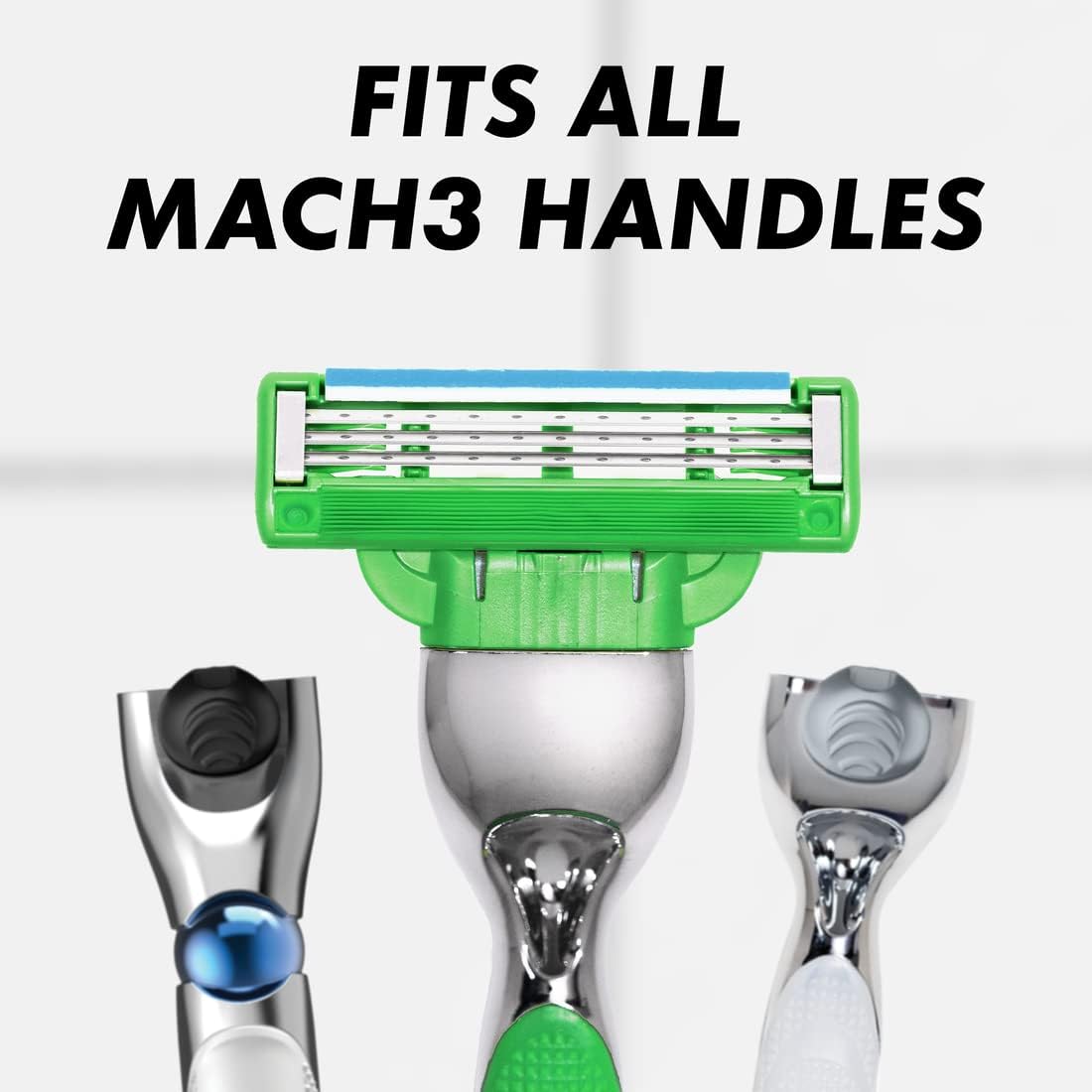 Gillette Mach3 Sensitive Mens Razor Blade Refills, 20 Count, Designed for Sensitive Skin