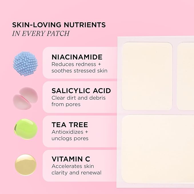 ZitSticka Pimple Patches | Face & Body | Hydrocolloid Patches | Cover Zits & Blemishes | Acne Patches or Zit Spot Stickers | Body Blemish Patch | GOO GETTER BODY PATCH | Pack of 9