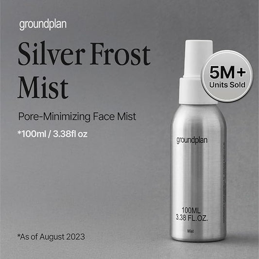 Silver Frost Mist - Facial Barrier Toner Spray with 80% Witch Hazel Water, Cica for Skin Barrier Repair, Recovery Mist for Sensitive Skin, Dewy Hydration, Korean Skin Care (3.38 fl oz)