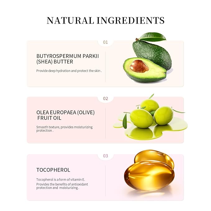 Moisturizing Lip Balm Butter for Dry Cracked Lips,Day/Night Hydrating Lip Mask, Ultra-Nourishing Lip Care Moisturizer for Soft, Smooth and Supple Lips (Poppy)