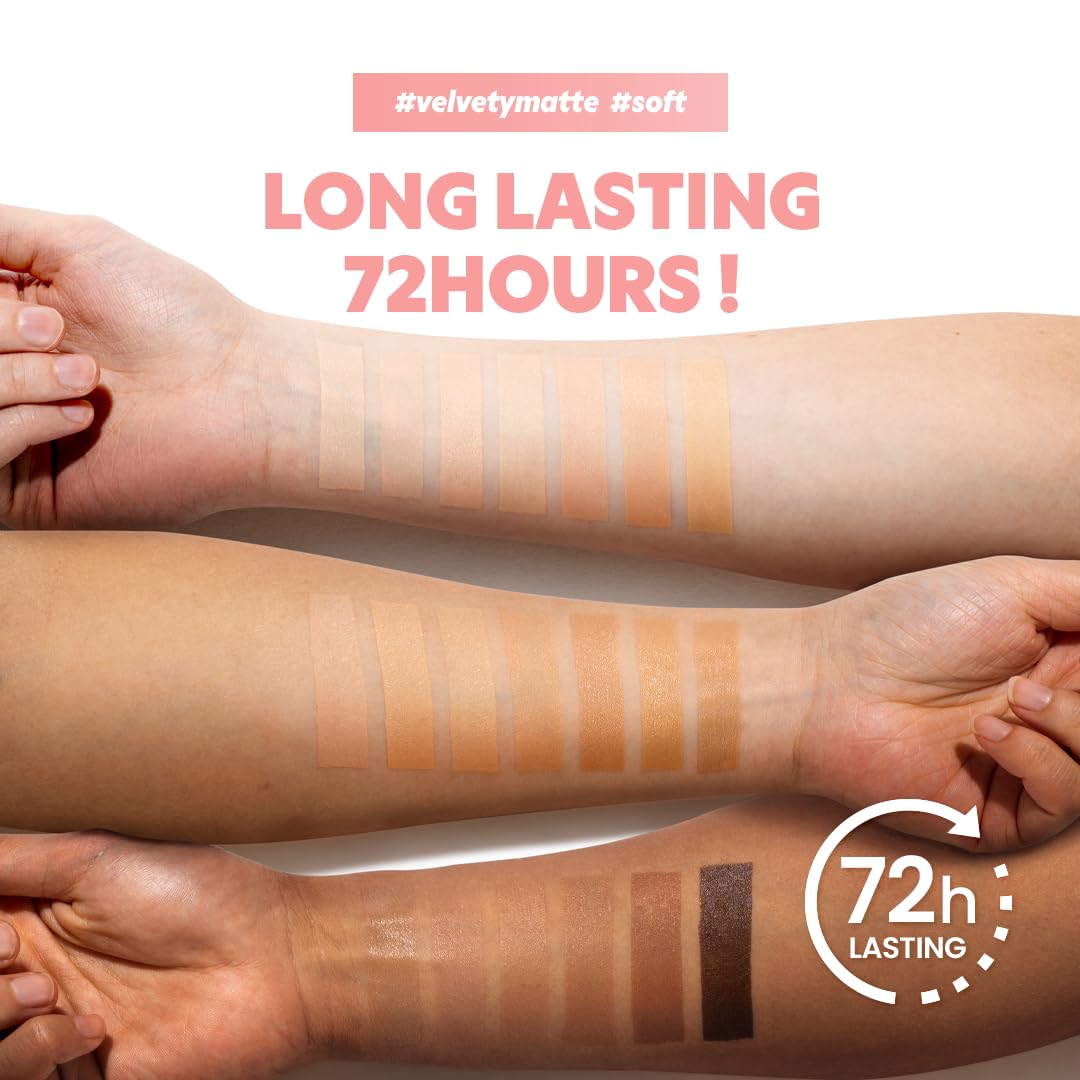 [*Mini Size*] TIRTIR All Cover Pink Cushion | Korean Cushion Foundation, (#33N Macchiato, 0.15 Fl Oz)