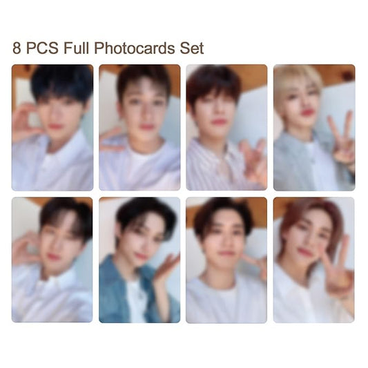 Nacific x Stray Kids Be Natural Vegan Lip Glow 5 PCS Set, with Photocards 8 PCS Full Set by KOSBEAUTY