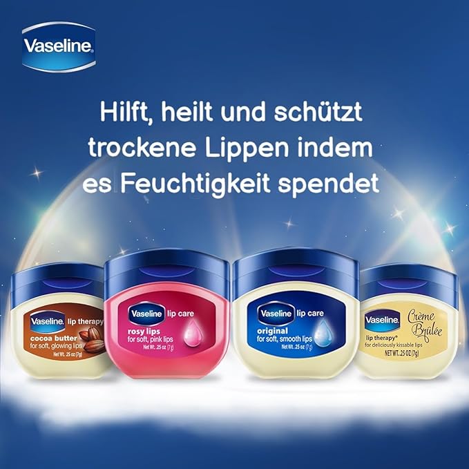 Vaseline Lip Therapy Original | Vaseline Lip Therapy Mini (Original, 2 Pack)