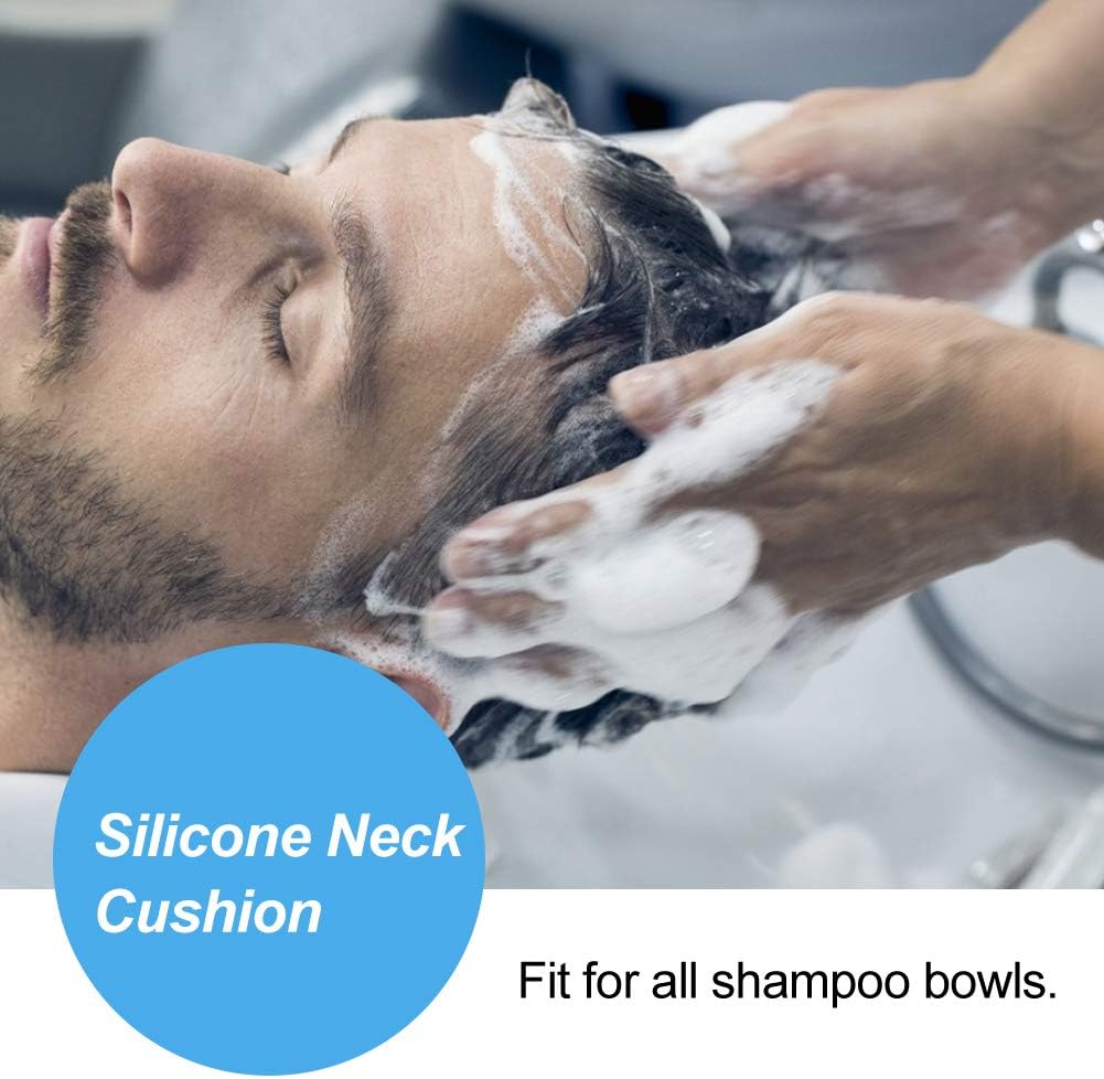 Dioche Neck Rest Cushion for Wash Basin Shampoo Bowl Neck Rest Cushion Gel Neck Cushion Shampoo Bowl Hair Washing Head Rest Pillow Hair Washing Sink Neck Support for Salon Home