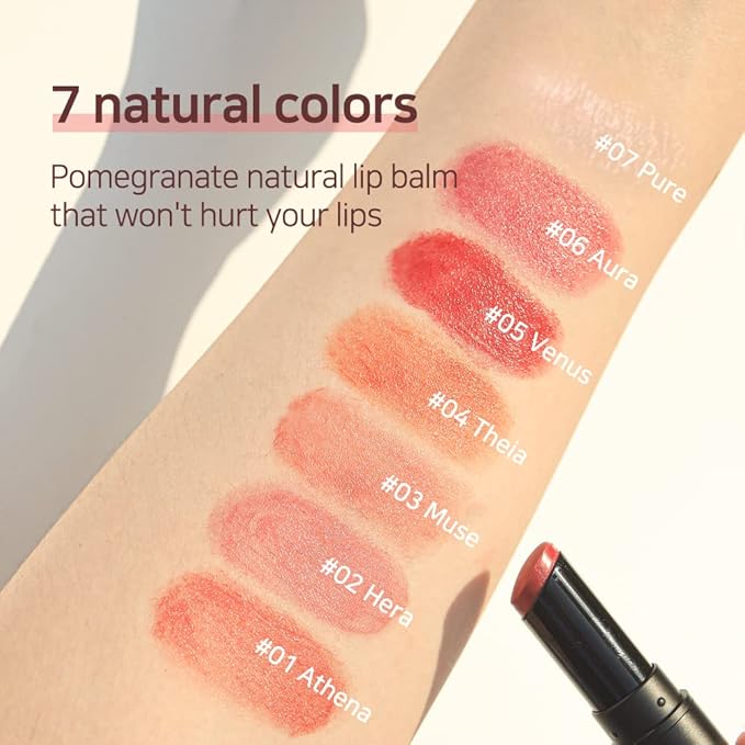 NATURAL SHINE Lux Triple Lip CURE Balm AURA (Deep Magenta Pink) | Chapstick Hydration and Exfoliator | Overnight Lip Treatment Care Deep Nourishing for Dry Cracked Chapped Lips (0.17oz)