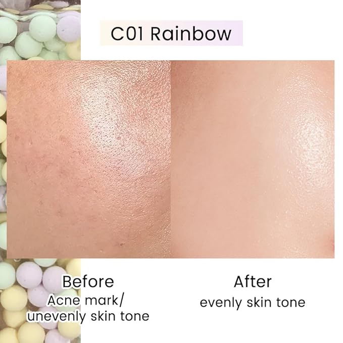 CATKIN Skin Tone Corrector Makeup Primer, Isolation Cream, 3 IN 1 Skin Tone Correcting, 73% Moisturizing Essence, Oil Control Primer For Flawless & Poreless Face Makeup Base Oil Free Formula