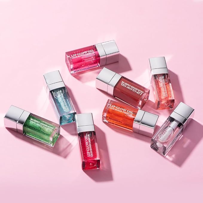 Plumping Lip Oil, Long Lasting Hydrating Lip Gloss Tinted Lip Balm Non-sticky Revitalizing, Tinting Lip Care Oil for Dry Lip (CORAL)