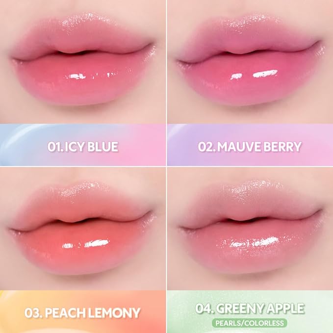 TIRTIR Water Mellow Lip Balm, 03 Peach Lemony, 0.11 Fl Oz – pH Color Changing Organic Korean Lip Care, Lightweight Deep Hydration Lip Moisturizer for Women Men, Paraben Free