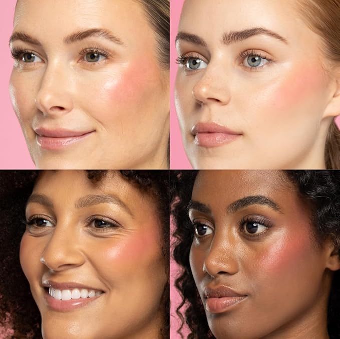 MCoBeauty Baby Face Multi-Use Cream Stick, Peony Rose Pinky Rose Shade, Silky Smooth, Buildable Blush for Eyes, Lips & Cheeks, Vegan, Cruelty Free Cosmetics