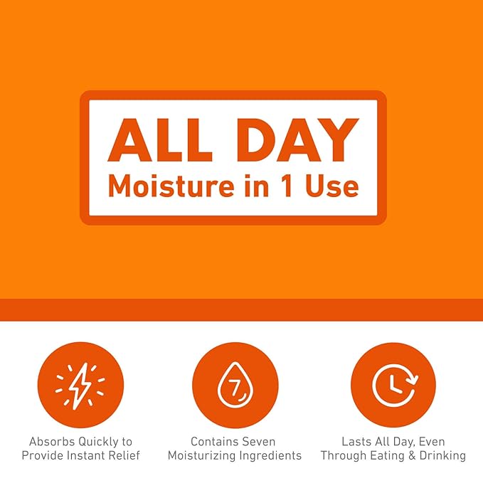 O'Keeffe's Unscented Lip Repair Lip Balm for Dry, Cracked Lips, Stick, (Pack of 12)