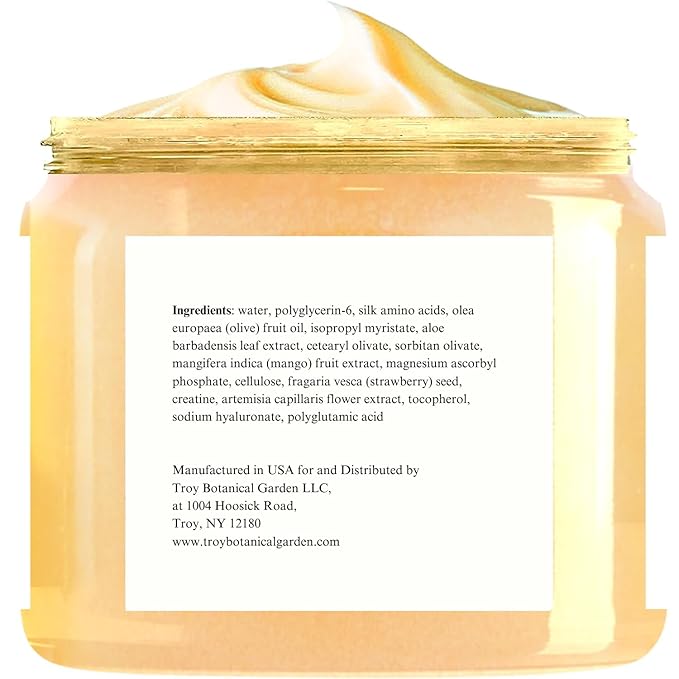Olive Oil + Vitamin C Body Scrub 10 oz - A long lasting hydration while improving its texture - The best stocking stuffer