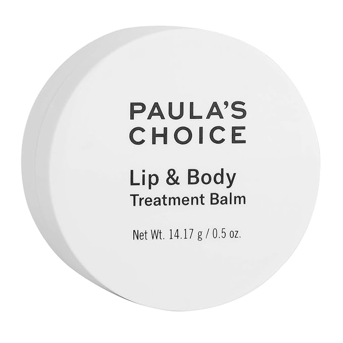 Paula's Choice LIP & BODY Emollient Treatment Balm, Beeswax & Shea Butter, Moisture for Eczema-Prone & Dry Skin, 0.5 Ounce