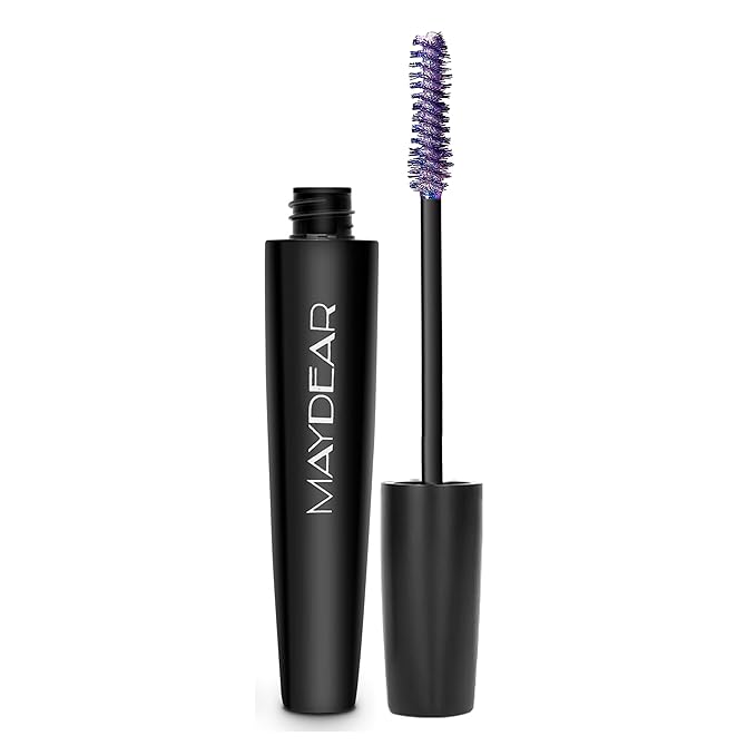 Maydear Chameleon Mascara Color-Changing Mascara for Eyelashes, Multichrome Glitter Lash Makeup, Long-Lasting, Smudge-Proof, Eye-Catching Look for Day & Night