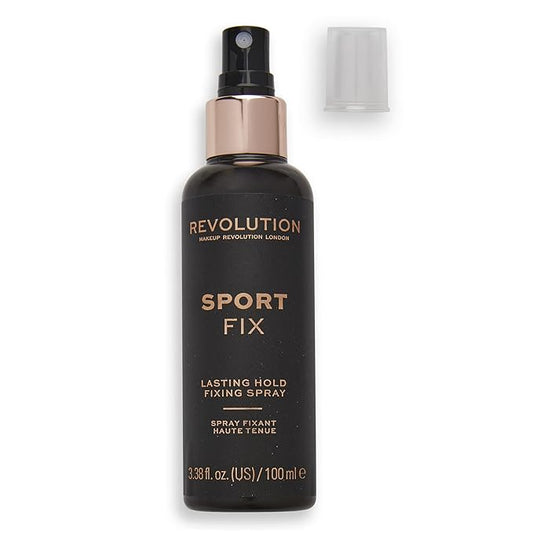 Makeup Revolution Sport Fix Fixing Spray, Fit & Flawless, for Long Lasting Makeup, Vegan & Cruelty-Free, 3.38 Fl Oz