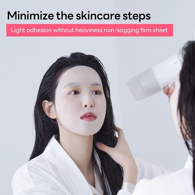 Mediheal Derma 365 Collagen Mask (30 Masks) - Daily Skin Care Mask for Firm Moisturizing to Lift Skin with Collagen Active 3X