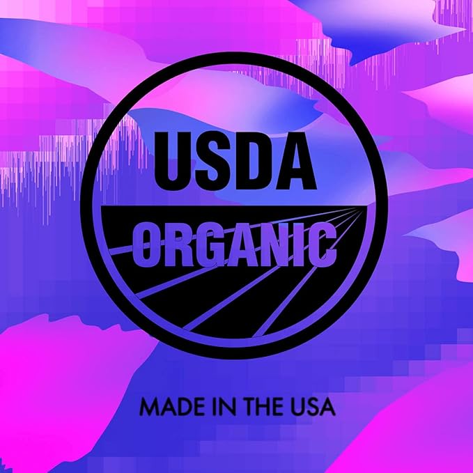 Organic Lip Balm, Coconut Flavor - 100% Natural Lip Moisturizer, USDA Certified - Lip Balm for Dry, Cracked Lips (2 Pack)